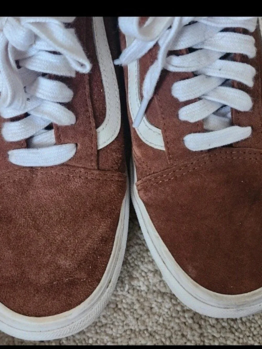 Mens Vans Brown Suede Old Skool Sz 10